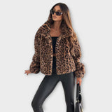 Eleanor - Kaput s leopardjim uzorkom