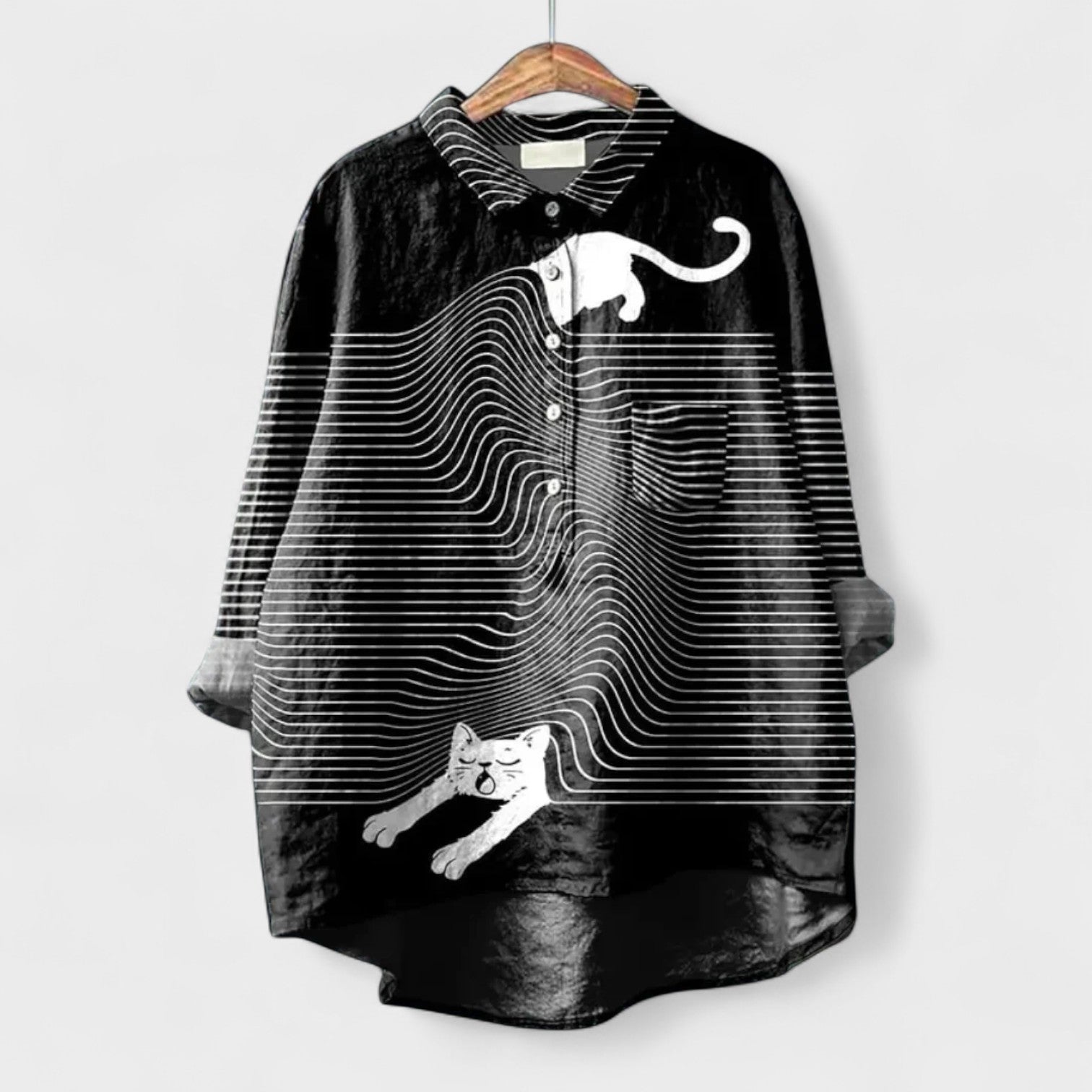 Elisabete - Ženska košulja s uzorkom