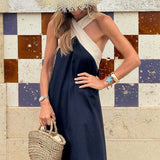 Vendula | Elegantní šaty s odhalenými zády a módním překříženým výstřihem