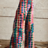 Evelyn | Flare-Hose aus Premium-Material