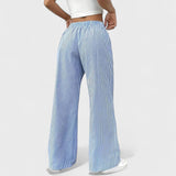 Maria - Udobne široke hlače sa stilskim detaljima.