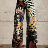 Yasmine | Handgefertigte Flare-Hose mit Stil