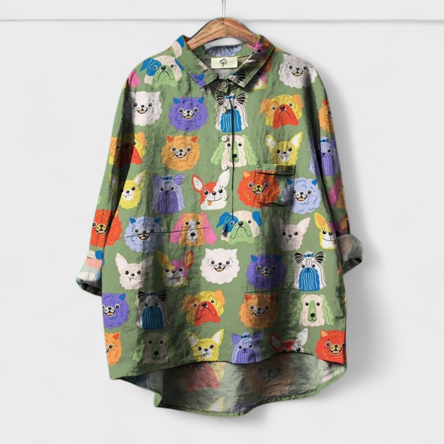 Elisabete - Ženska košulja s uzorkom