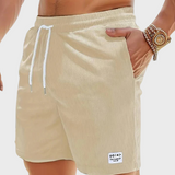 André | Calções de Cotelê com Elasticidade Suave