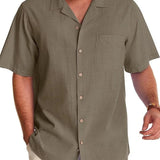 Izaiáš | Volná košile s kapsami a límcem