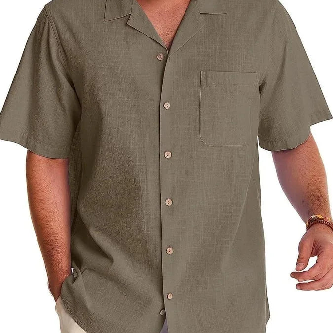 Izaiáš | Volná košile s kapsami a límcem