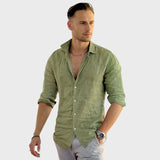 Leonardo | Camisa de Linho Casual para o Verão