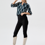 Janny™ | Elegantní ležérní halenka s rukávy