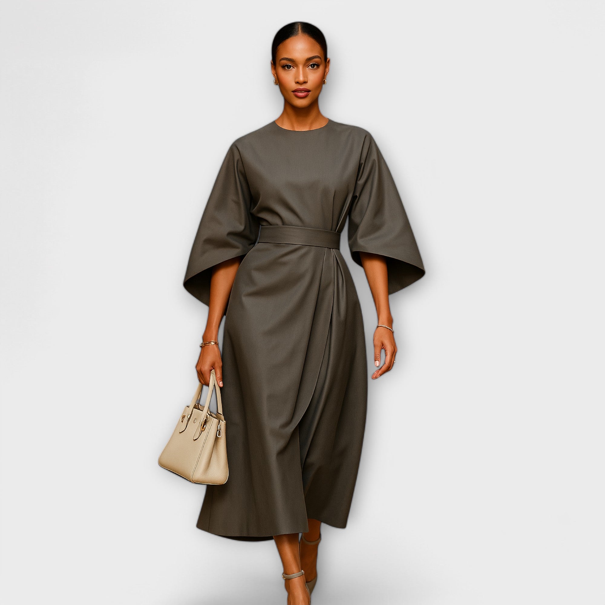 Sonia - Elegantna haljina s rukavima