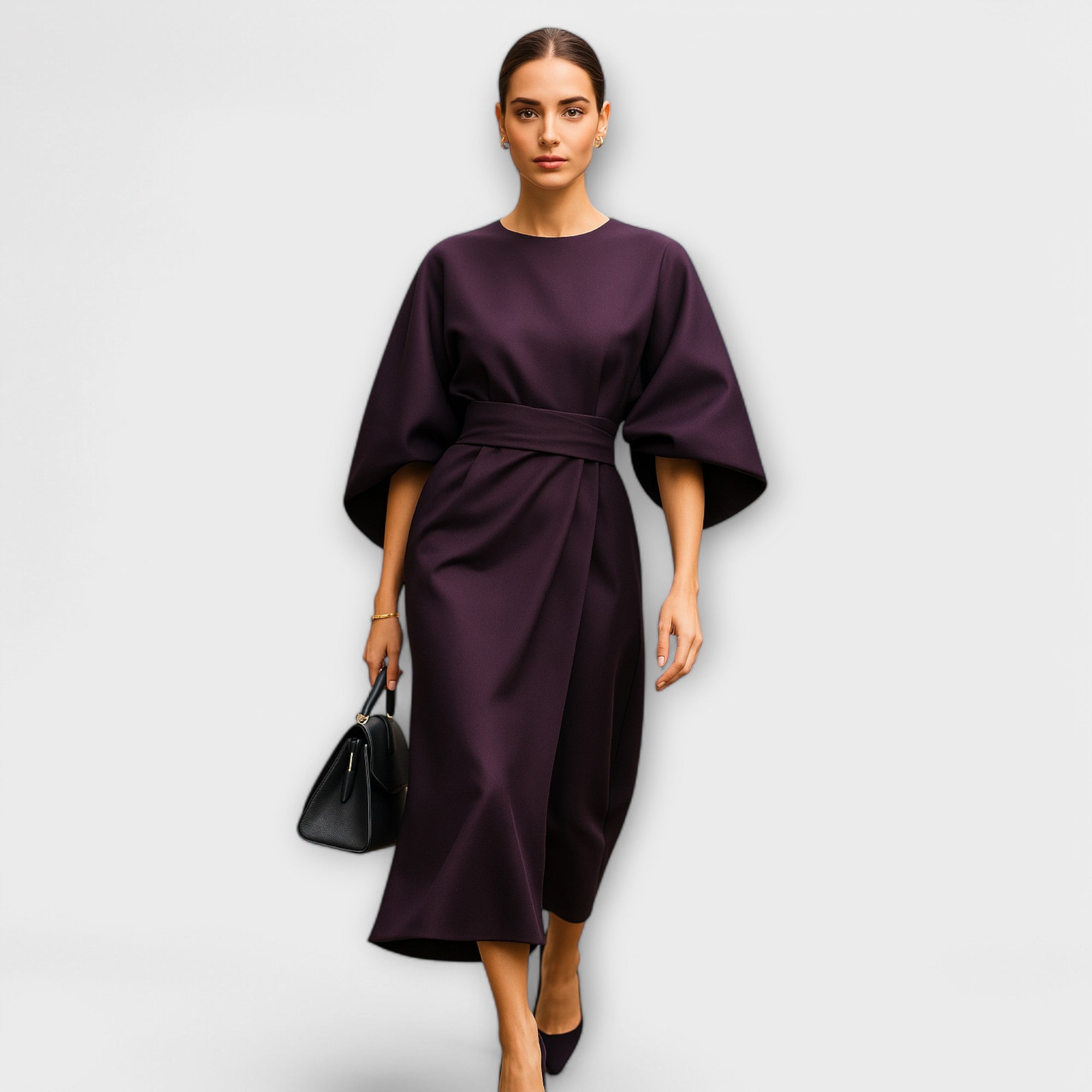 Sonia - Elegantna haljina s rukavima