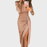 Isadora | Vestido de Noite Elegante com Ombros Descobertos