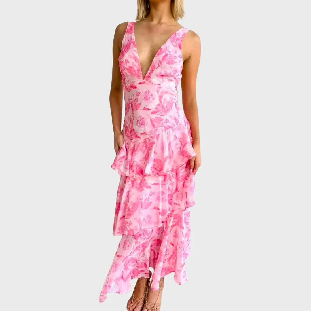 Cármen | Vestido Maxi de Algodão Descontraído