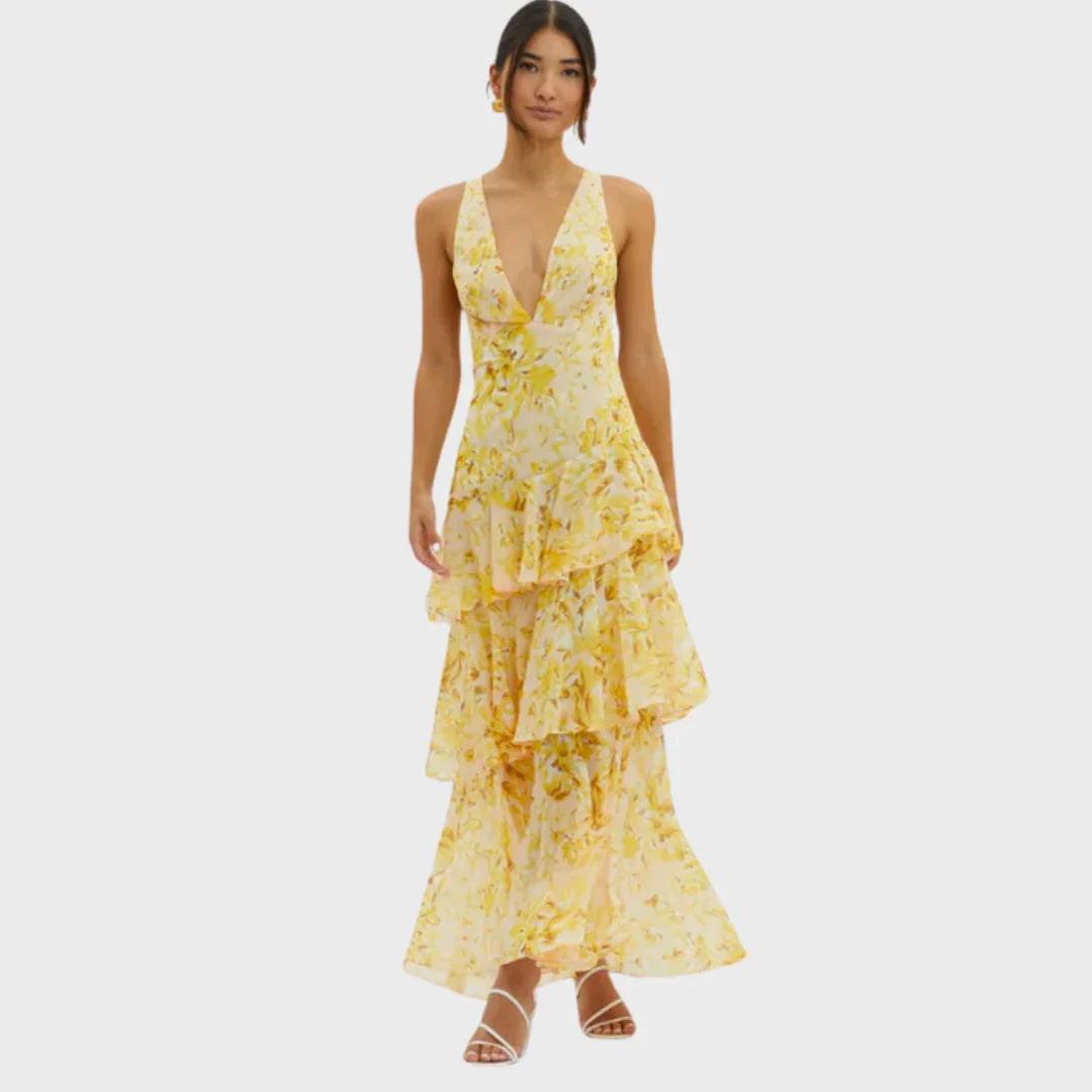 Cármen | Vestido Maxi de Algodão Descontraído