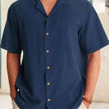 Izaiáš | Volná košile s kapsami a límcem