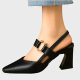 Rosália | Sapatos de Salto Ortopédicos com Suporte