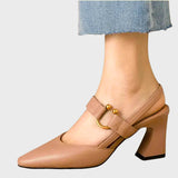 Rosália | Sapatos de Salto Ortopédicos com Suporte