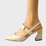 Rosália | Sapatos de Salto Ortopédicos com Suporte