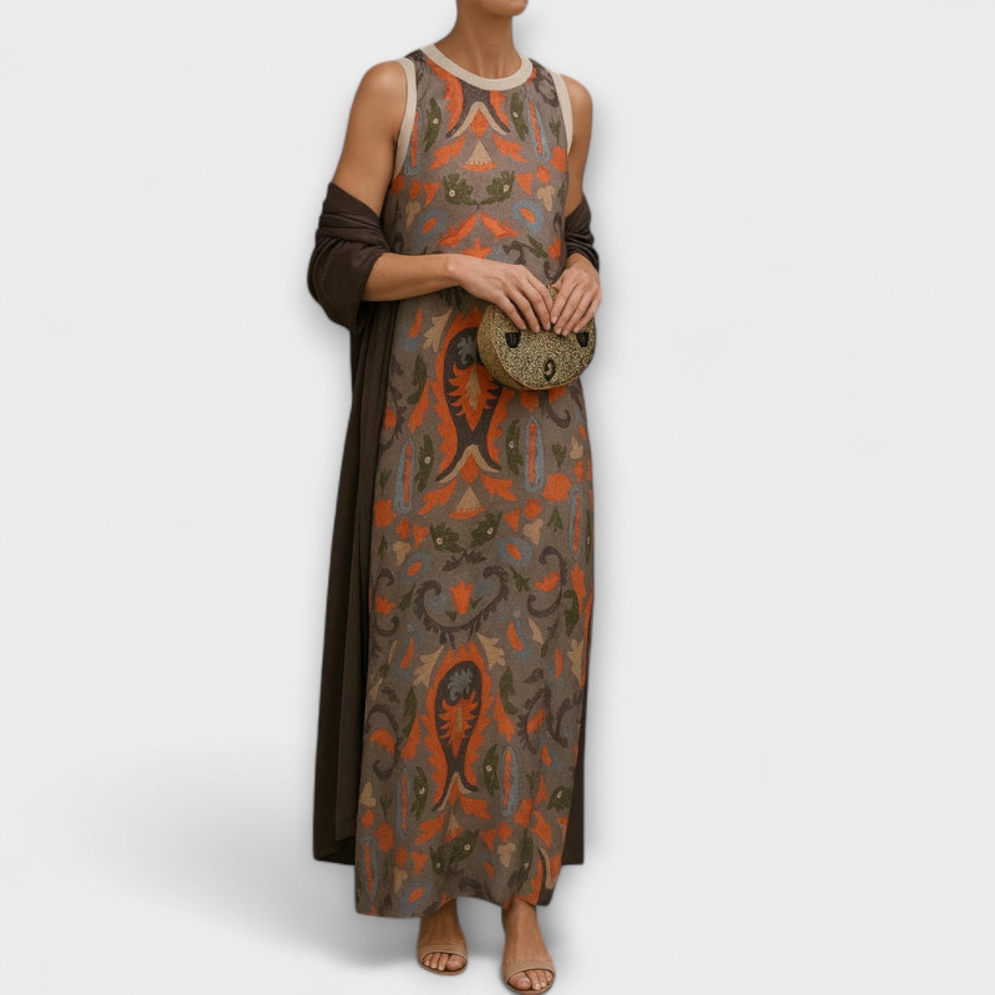 Rafaela – Elegantna duga haljina s odgovarajućim sakoom