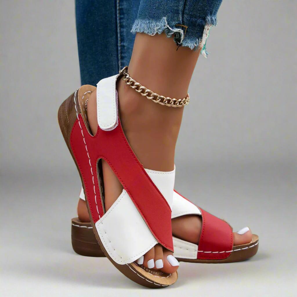 Alwine | Elegantne sandale na platformu izrađene od vrhunskog materijala