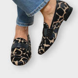 Camila | Mocassins com Padrão Leopardo