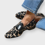 Camila | Mocassins com Padrão Leopardo