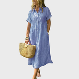 Clara | Camisa às Riscas com Botões