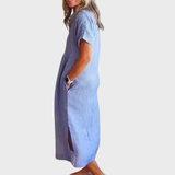 Clara | Camisa às Riscas com Botões