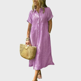 Clara | Camisa às Riscas com Botões