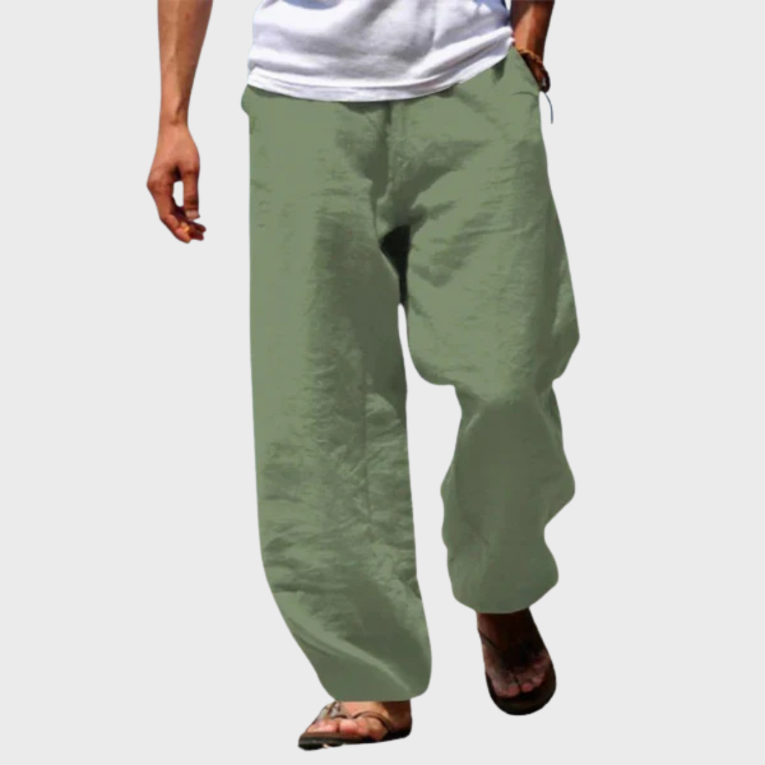 Oliver | Calças Clássicas de Linho