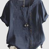 KAYLA™  | Dámská halenka s krátkým rukávem