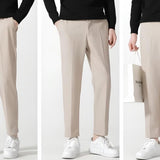 Osaka - Crne pamučne ležerne hlače