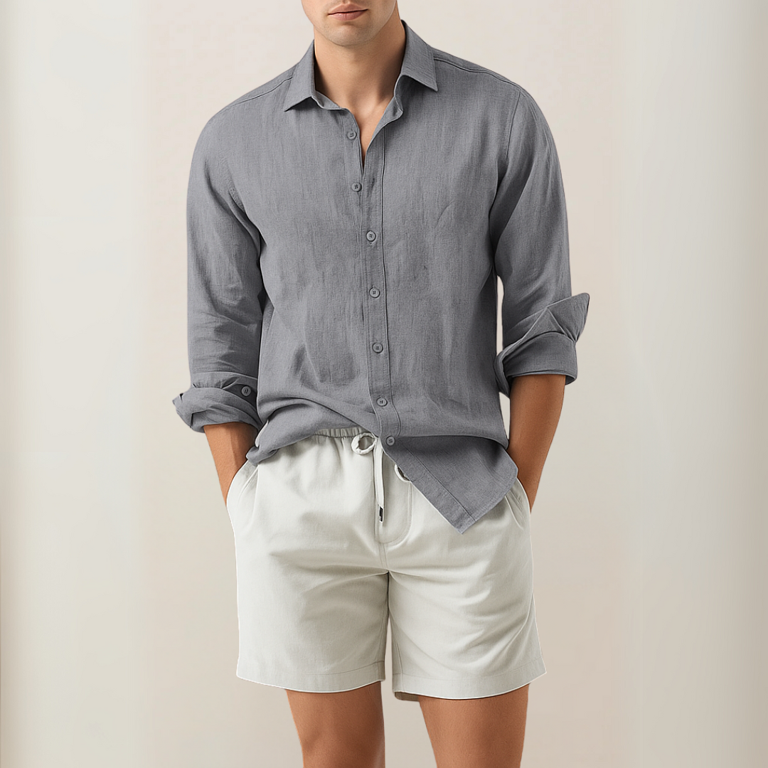 Daniel | klasické lněné tričko 1+1 ZDARMA 