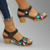 Marisa | Sandálias Peep-Toe Elegantes