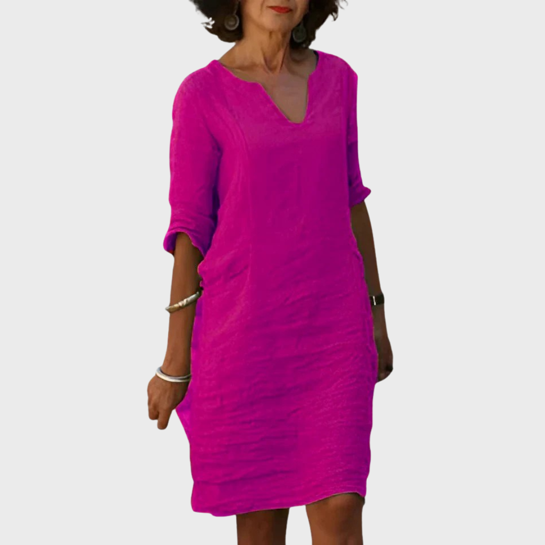 Elsa | Mini haljina s V-izrezom