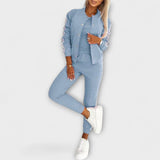 Eulalia - Komplet jakne, prsluka i hlača