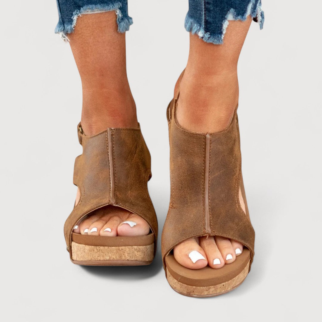 Monika – Ortopedske sandale s klinom