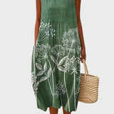 Sónia | Vestido Floral em Algodão