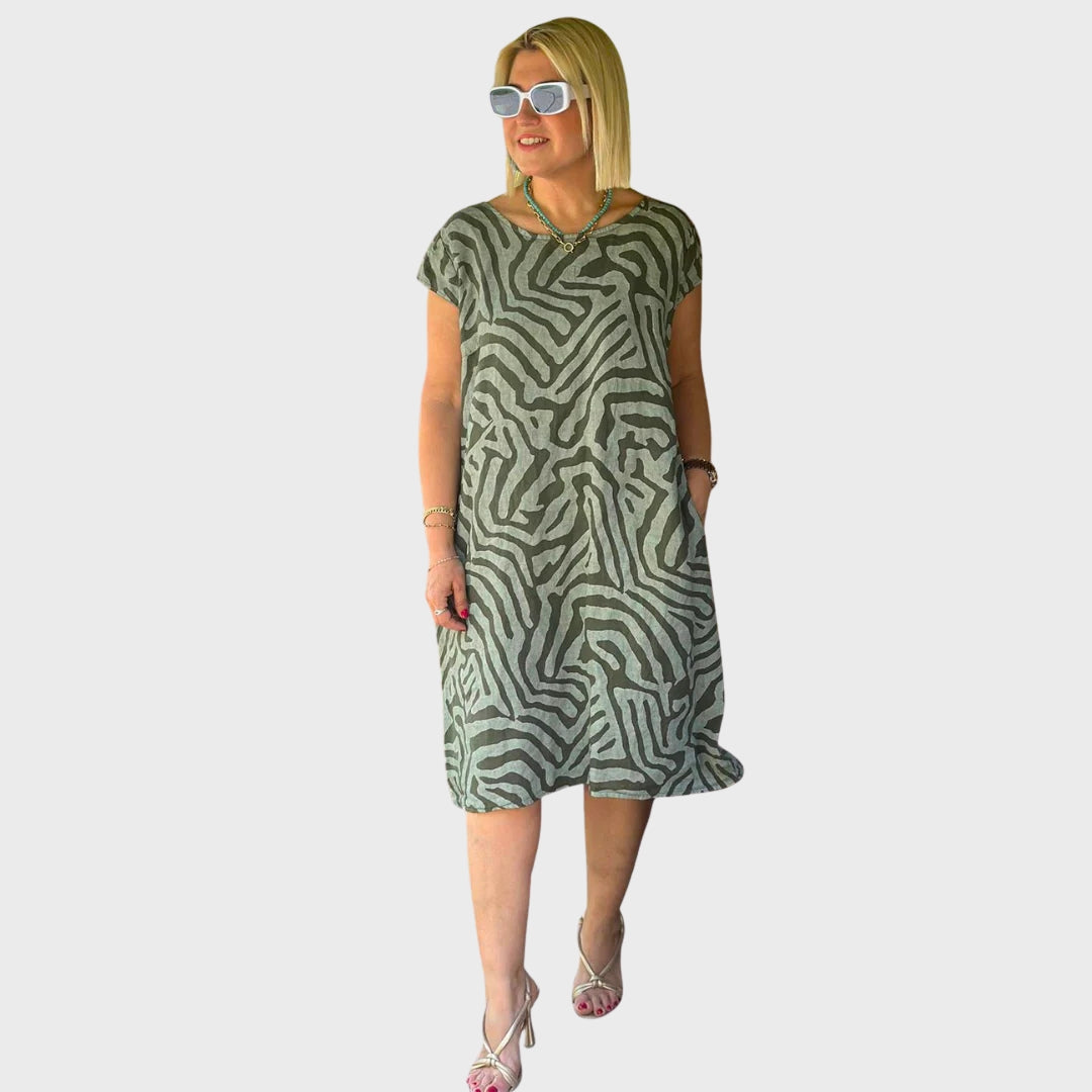 Andreia | Ljetna haljina sa šarmantnim printom