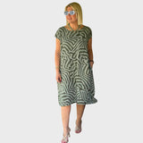 Andreia | Vestido de Verão com Estampa Encantadora