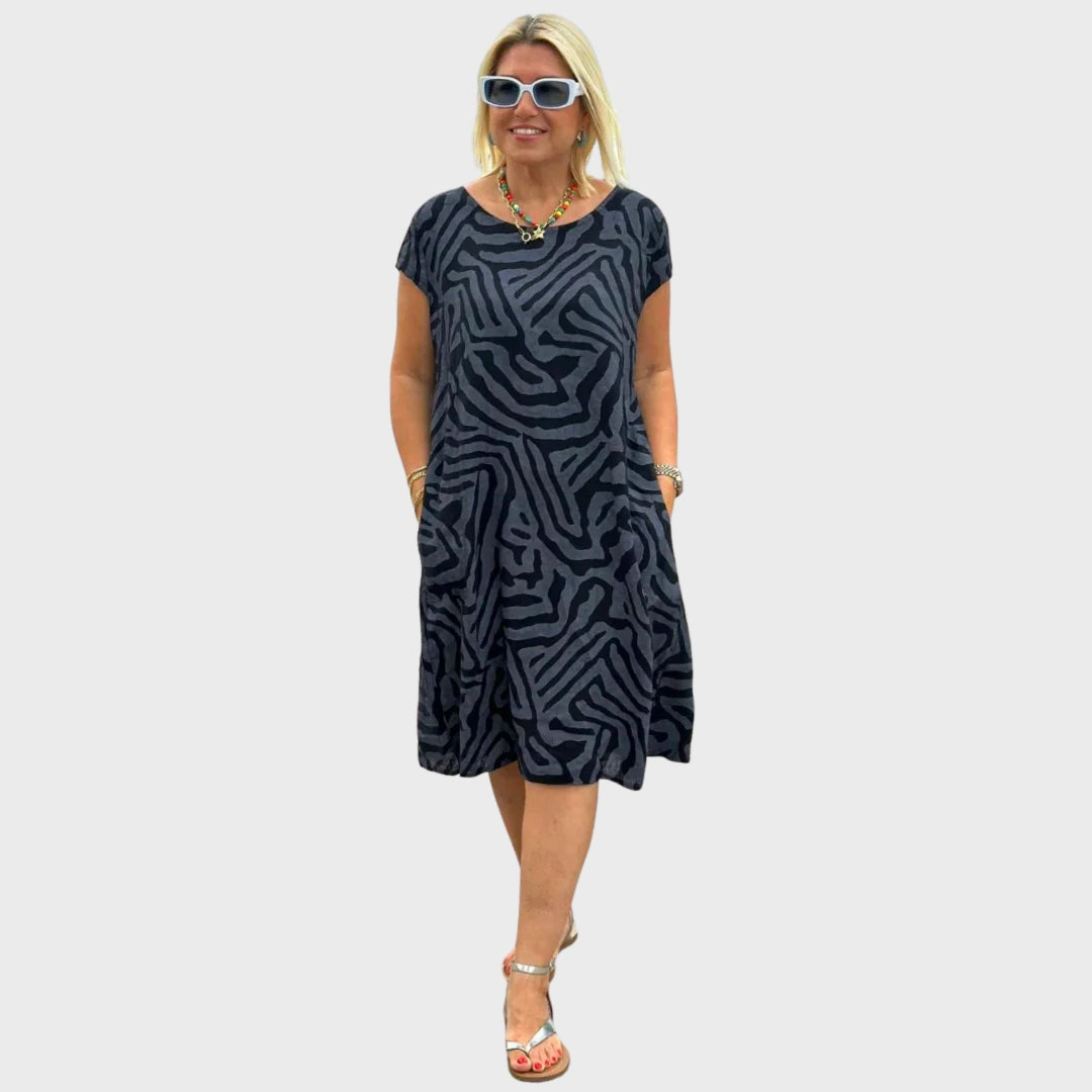 Andreia | Ljetna haljina sa šarmantnim printom