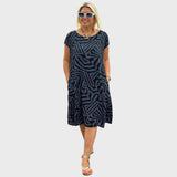 Andreia | Vestido de Verão com Estampa Encantadora