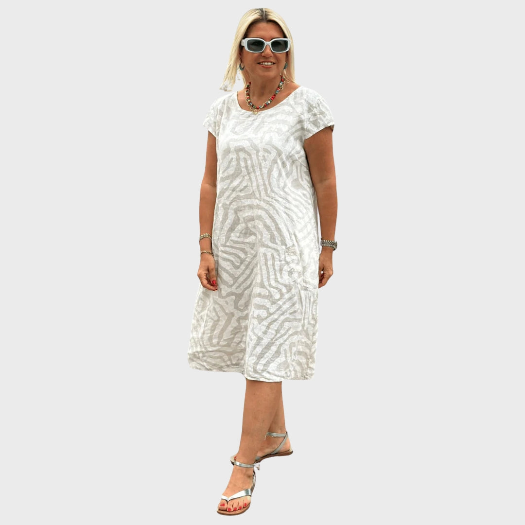 Andreia | Ljetna haljina sa šarmantnim printom