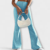 Alicia - Elegantne hlače širokih nogavica