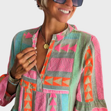 Juliana | Vestido Boho com Camadas Fluídas