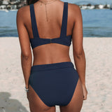 Hilde – Jednoduché Vysoce Pasové Plavky