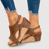 Monika – Sandálias Ortopédicas com Cunha