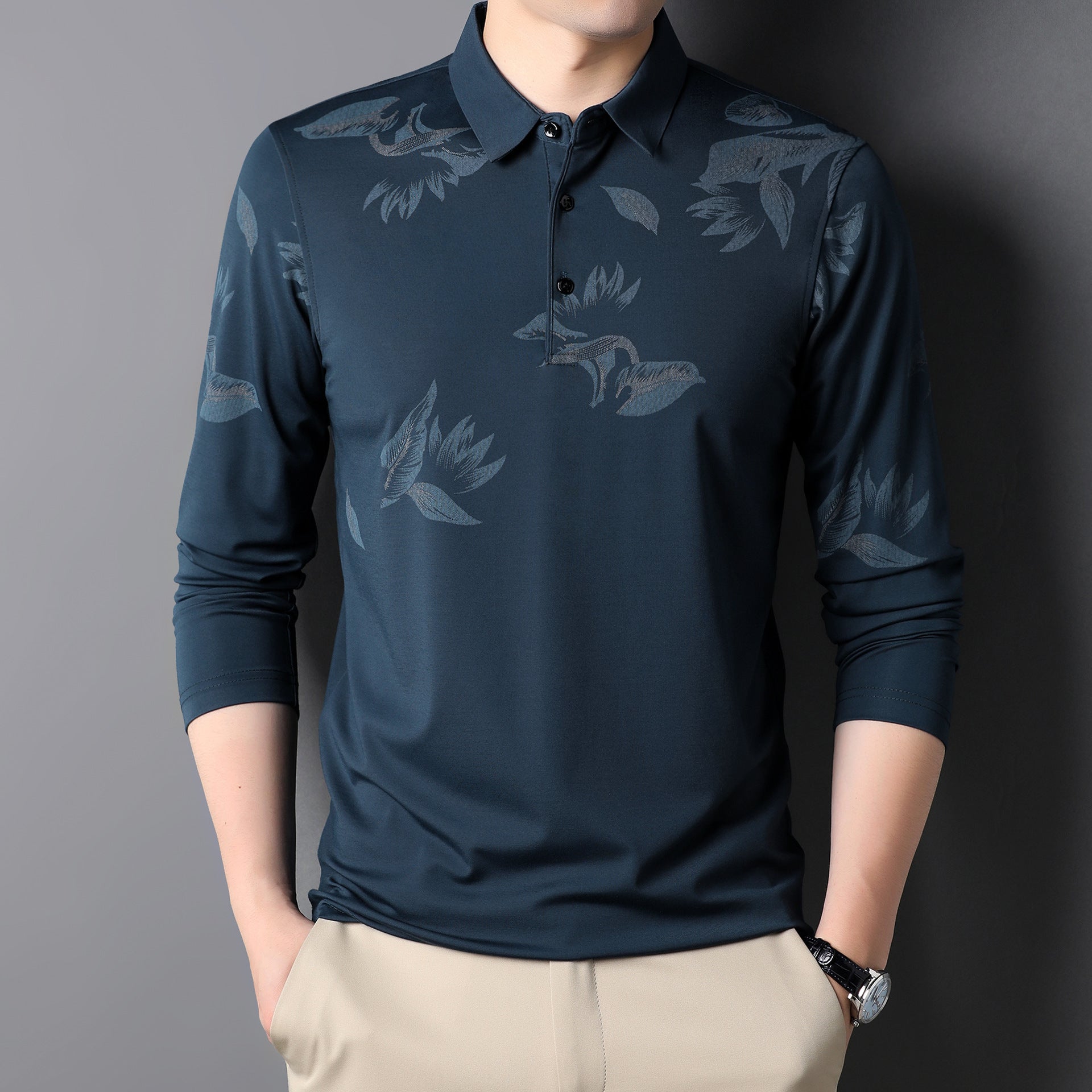 Eduardo – Klasična prugasta polo majica