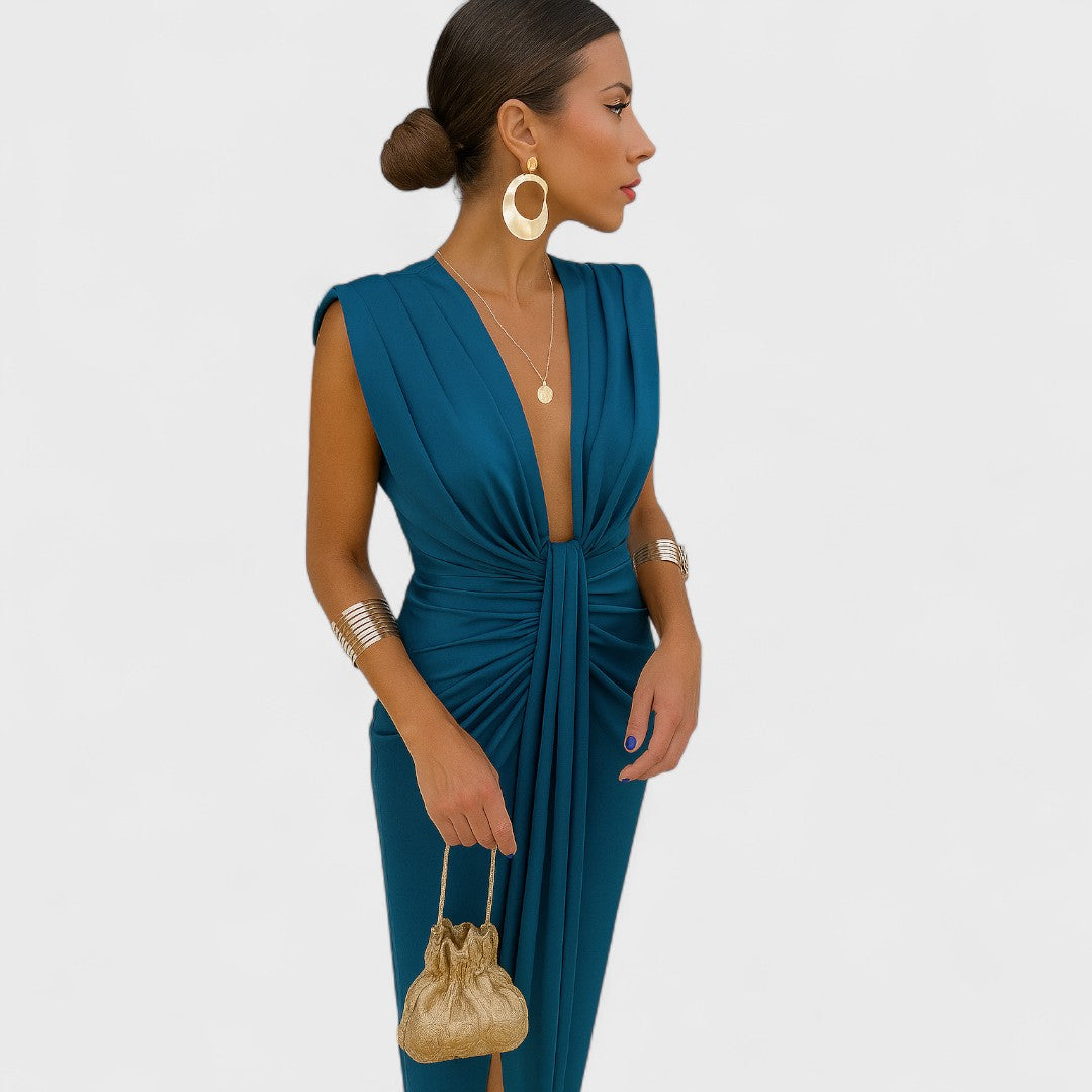 Julia - Haljina s otvorenim dekolteom