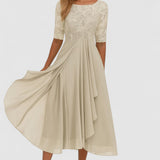 FROYDA™ | Elegantní společenské šaty s krajkou