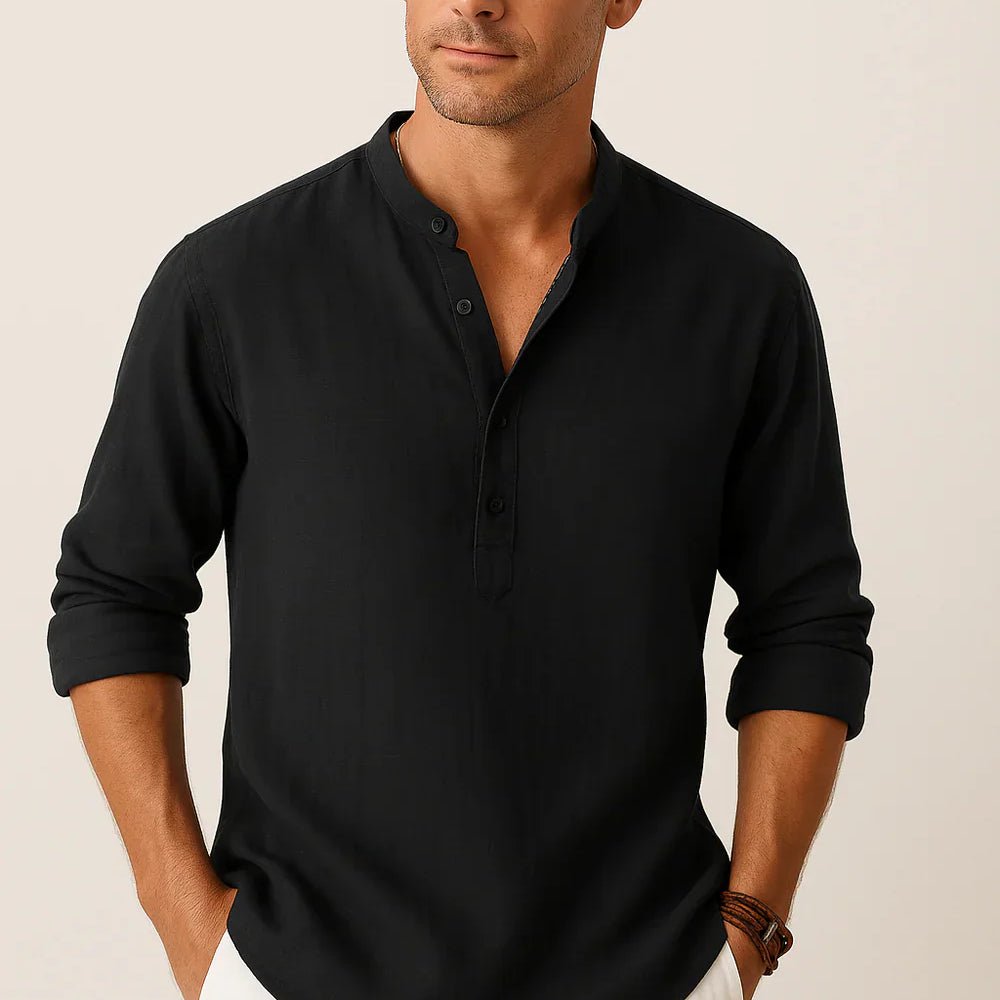 Davide | klasické lněné košile